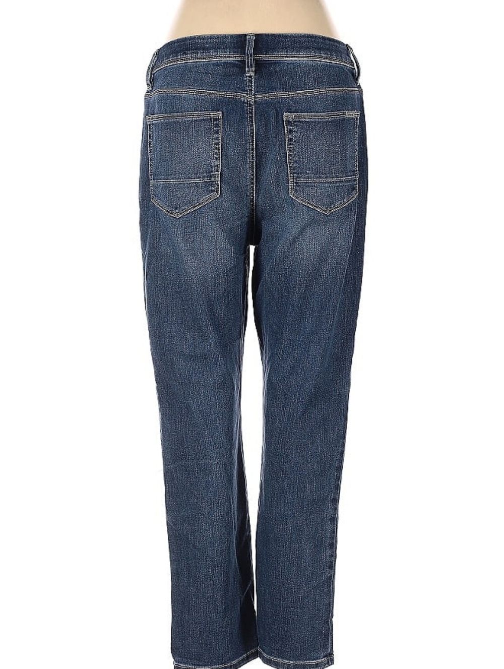 Chico's So Slimmimg Girlfriend Crop Jeans - Picture 2 of 7